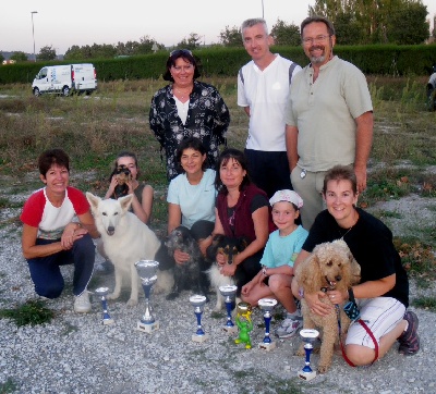 du grain de soleil - Avignon: 4 podiums pour Anakin et 4 Exc pour Léa.