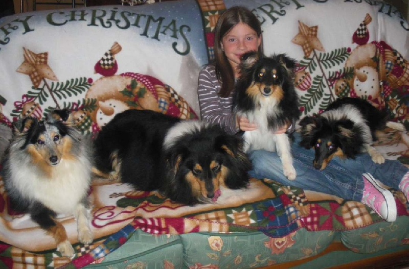 Premier Noël d' Elektra et de Ti Winnie.
